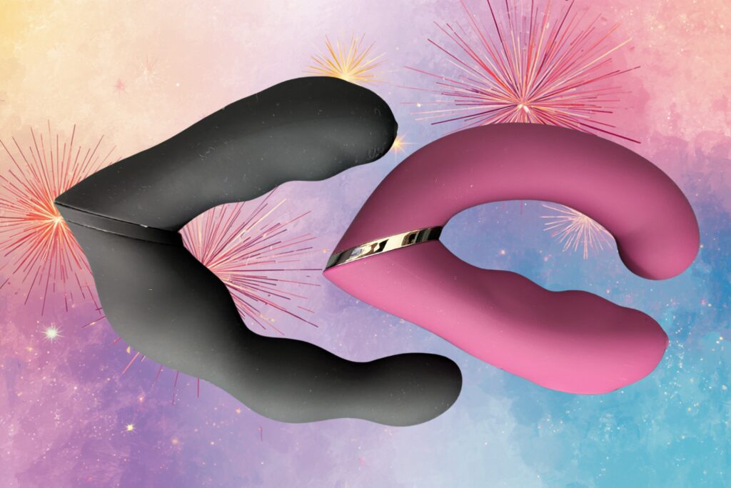 The male and female ADAPT vibrating sex toys from Rocks Off
