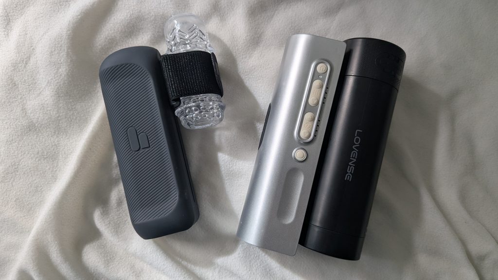 The Handy 2 and the Solace Pro automatic masturbators