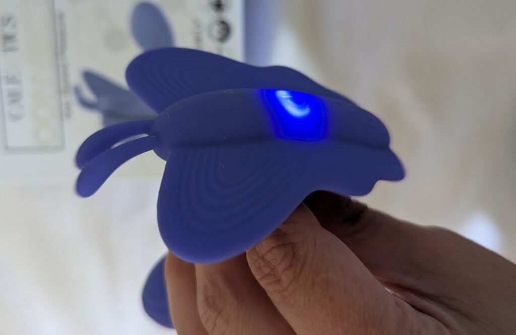 Butterfly vibrating panty toy