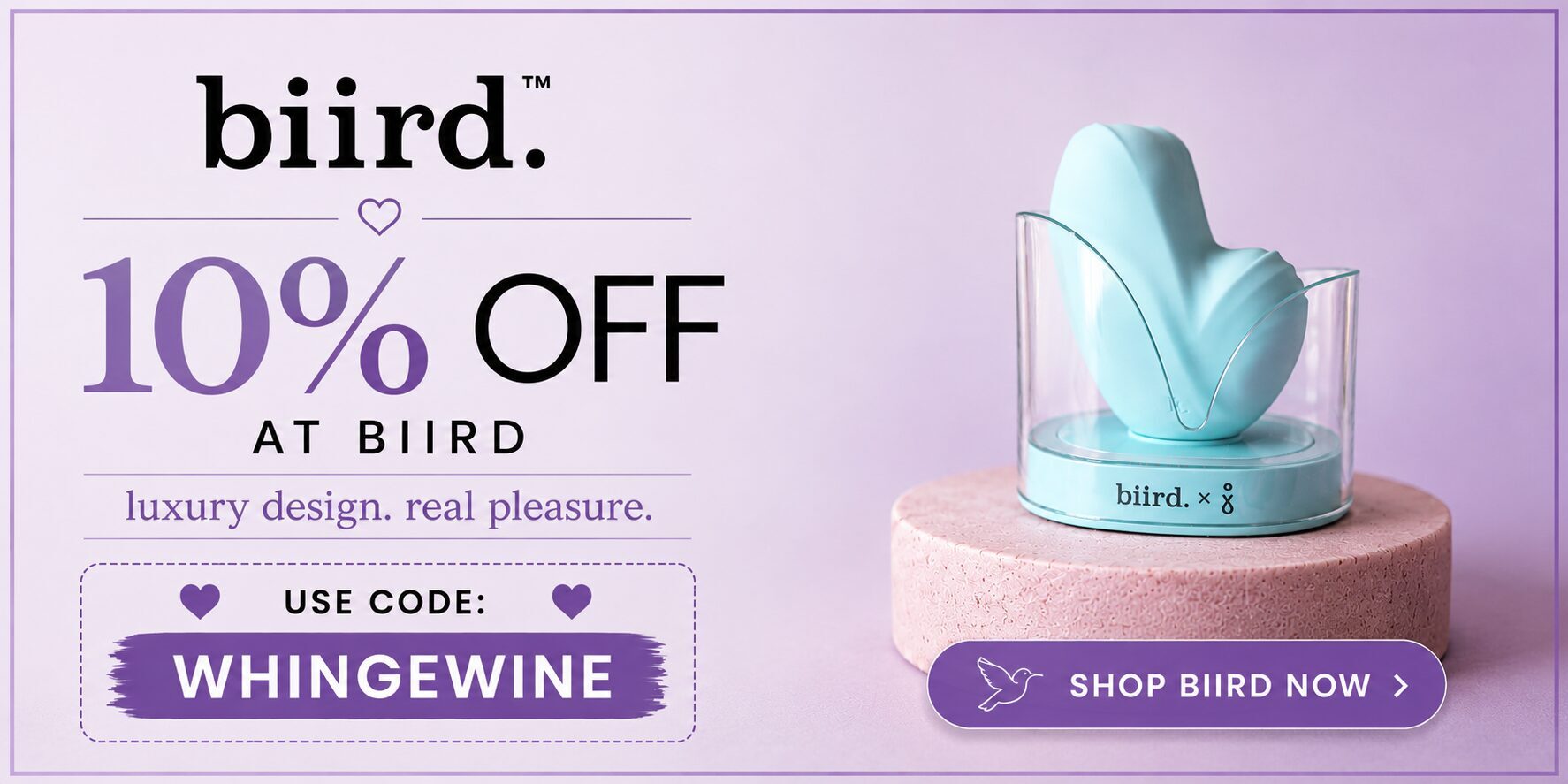 10% off at Biird