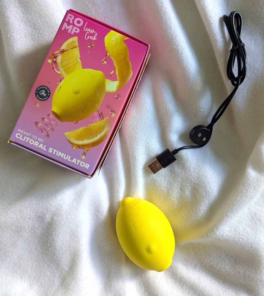 ROMP Lemon Crush clit sucker box