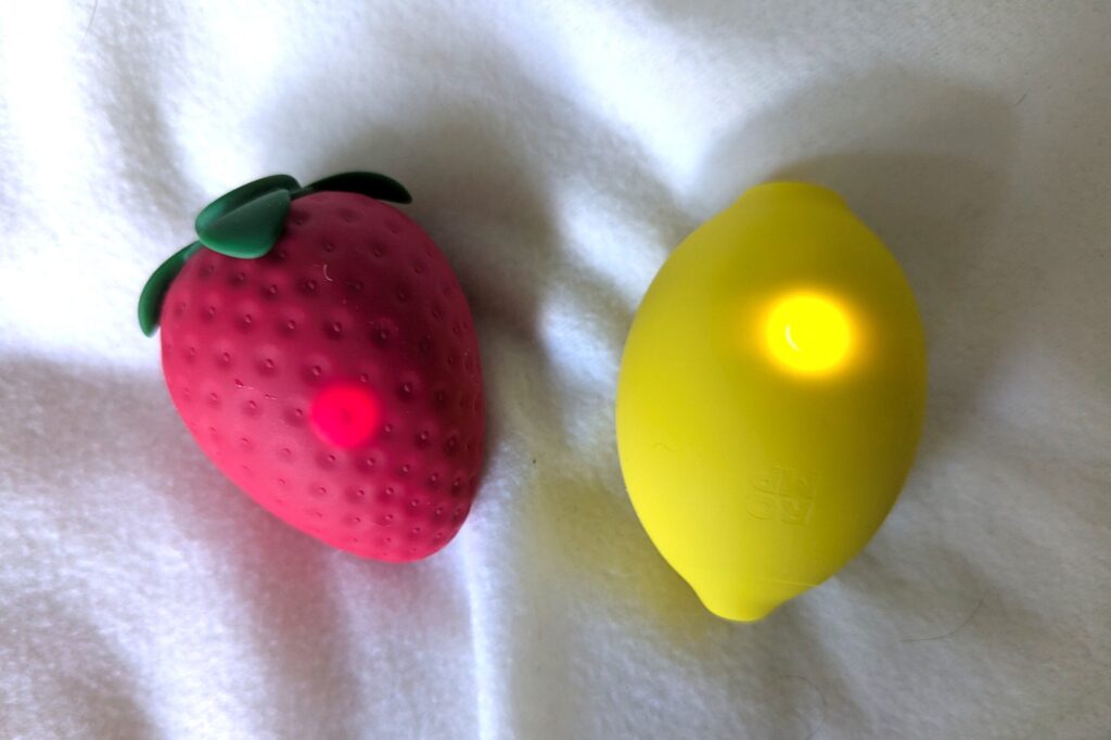 ROMP Lemon Crush vs Lovehoney Strawberry