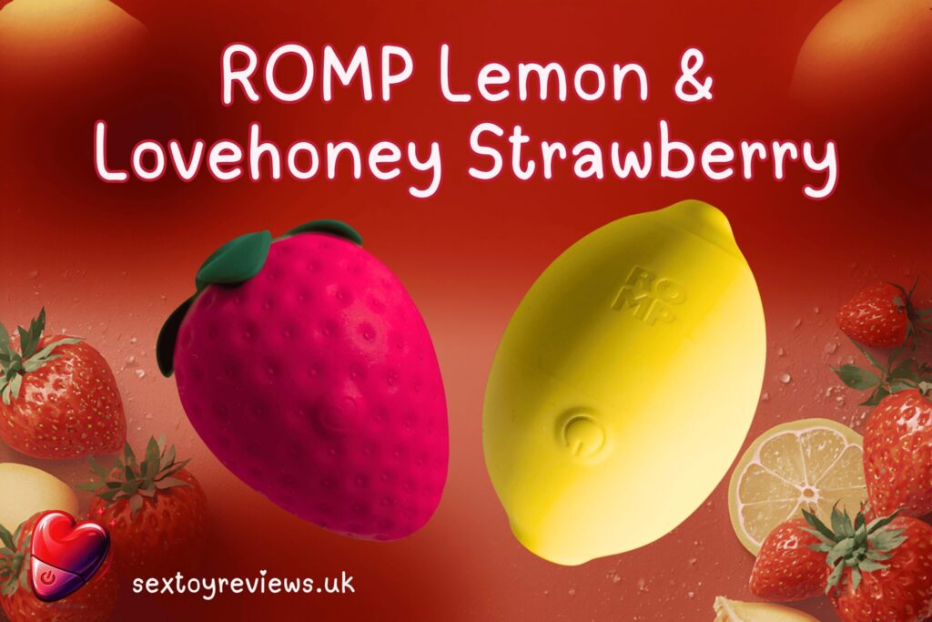 ROMP Lemon Crush & Lovehoney Strawberry
