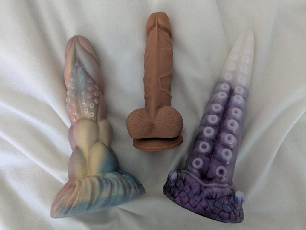 Suction cup dildos