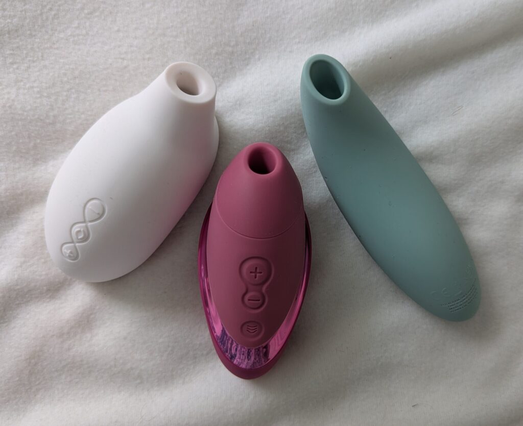 LELO Sona 2, Womanizer Next Liberty and We-Vibe Melt 2