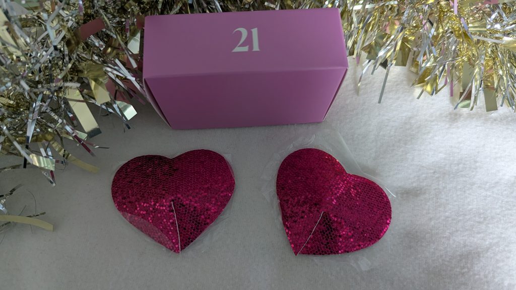 Day 21: Heart Nipple Pasties