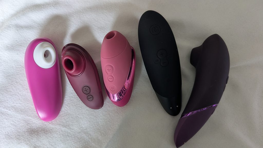 Womanizer models from cheapest to most expensive: Starlet 3, Liberty 2, Next Liberty, Enhance, Next