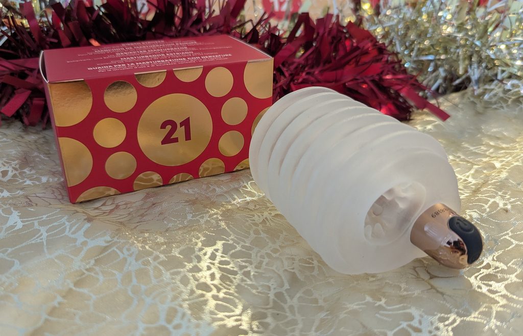 Day 21: Ribbed Vibrating Stroker