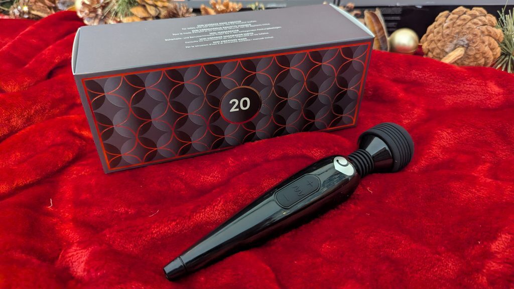 Day 20: Rechargeable Mini Wand Vibrator