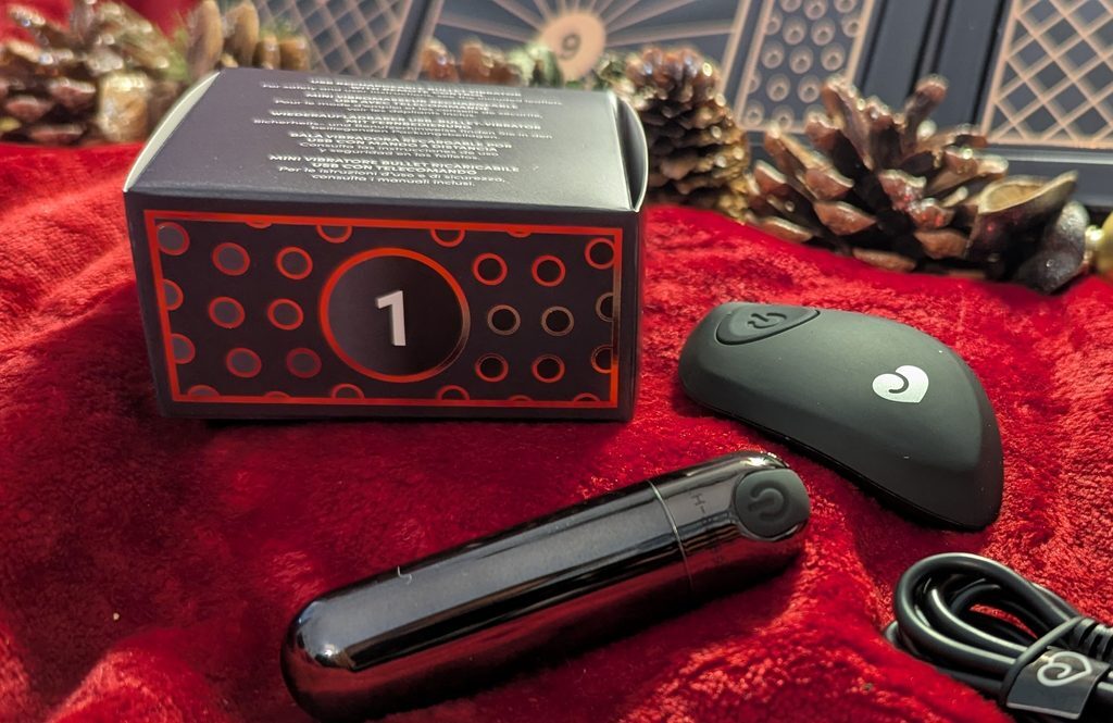 What’s Inside The Lovehoney Luxury Advent Calendar? Day 1: Rechargeable Remote-Control Bullet Vibrator