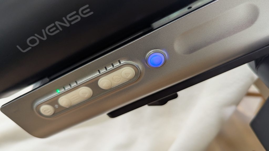 Controls on the Lovense Solace Pro