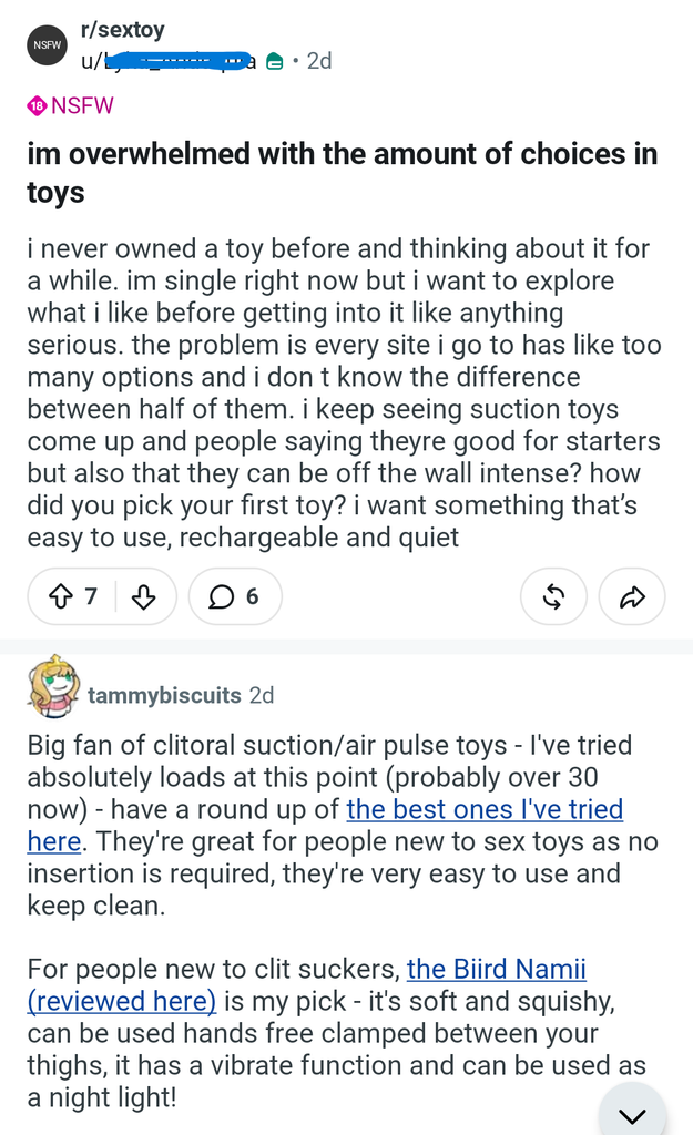 screenshot of someone talking about the hello nancy lem on reddit