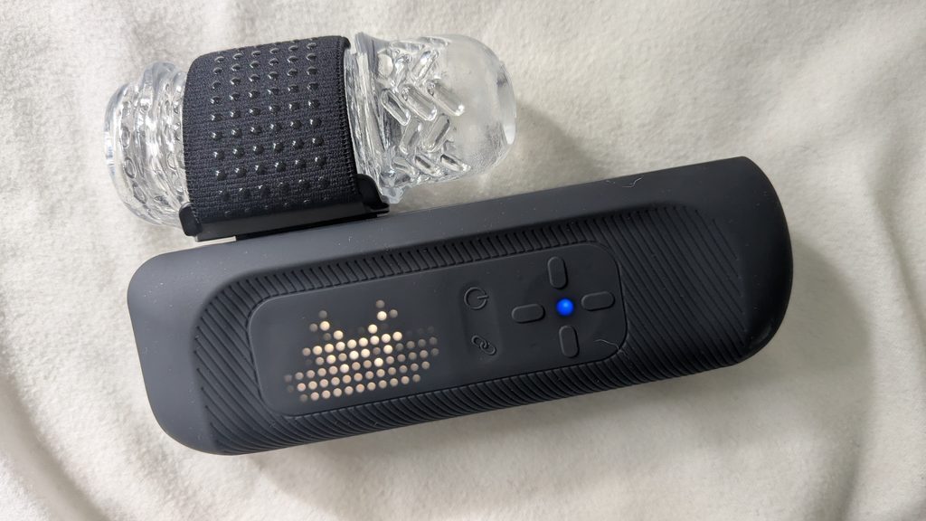 Buttons on the Handy 2 interactive stroker