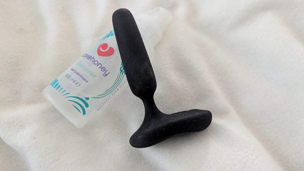 Glint buttplug with lube