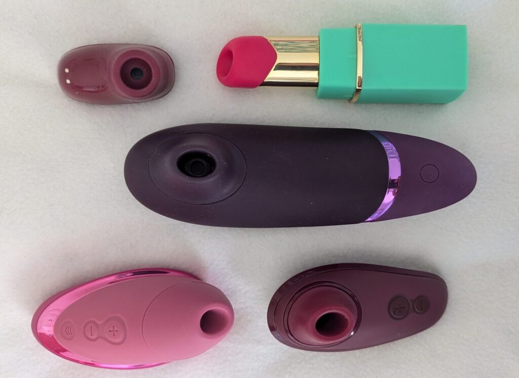The Womanizer Snap, Beauty, Next, Next Liberty and Liberty 2