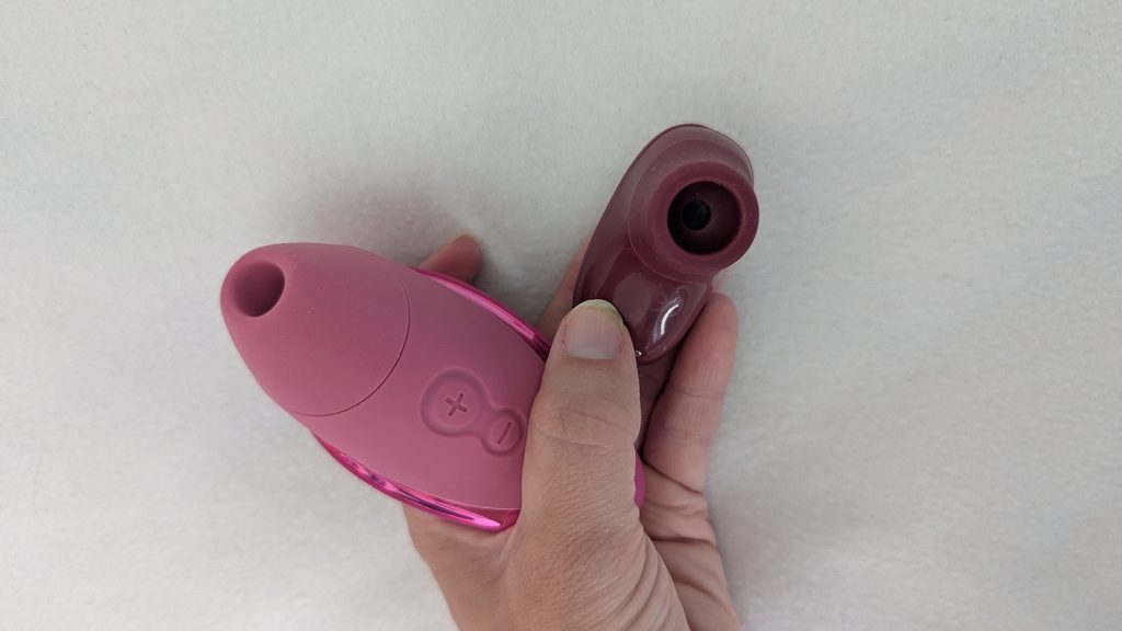 Womanizer toys in hand: Next Liberty and Snap